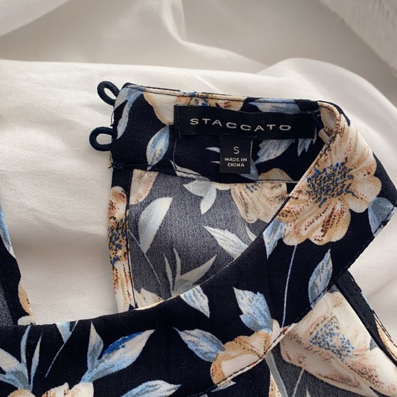 Cold Shoulder Ruffle Blouse - Picture 7 of 10